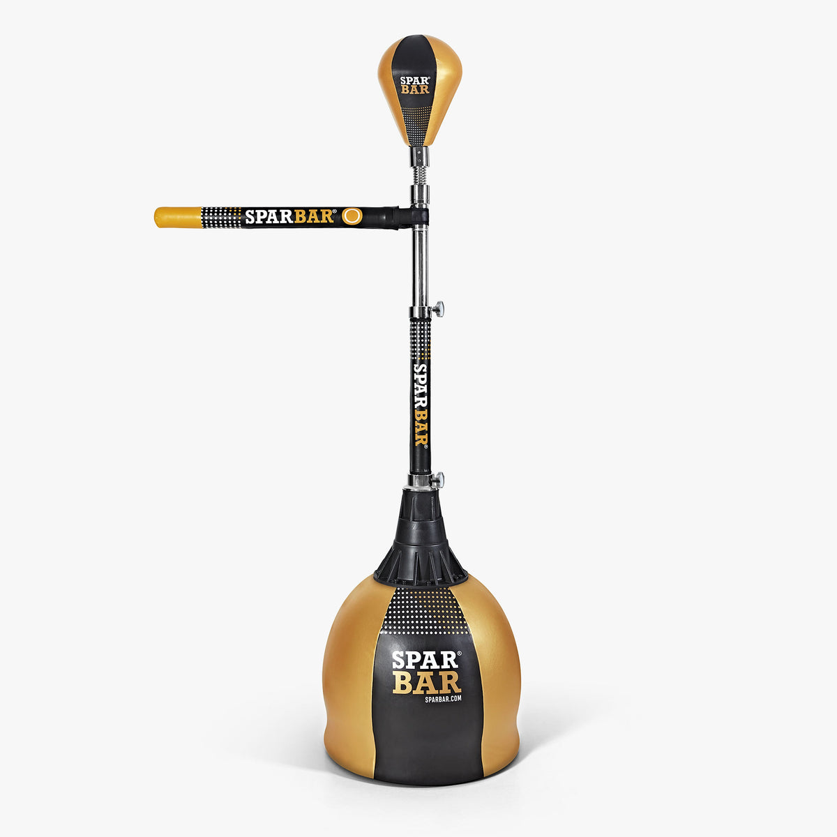SPARBAR® PRO 6.0 - BLACK & GOLD - Boxing SPAR BAR Reflex