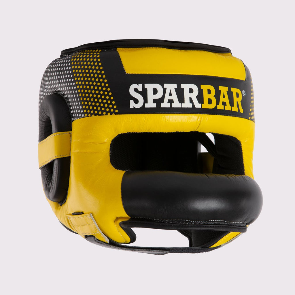 SPARBAR® SB1 BAR FACED SPARRING HEADGUARD - YELLOW