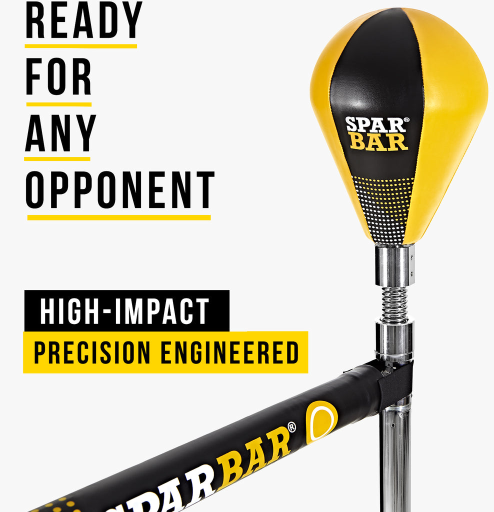 Spar Rope Boxing SPARBAR® PRO 6.0 - YELLOW - Boxing SPAR BAR Reflex Boxing Bag, Punching ...