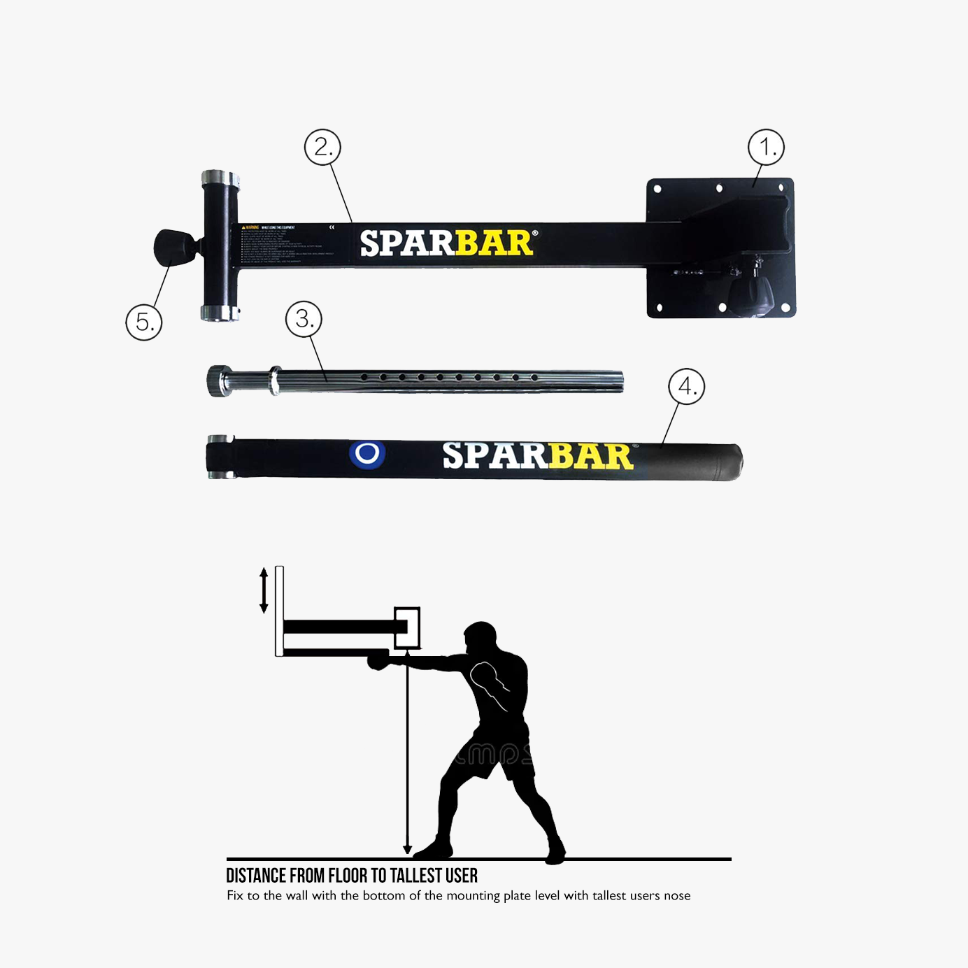 SPARBAR® WALL PRO X 180 EDITION – SPARBAR BOXING