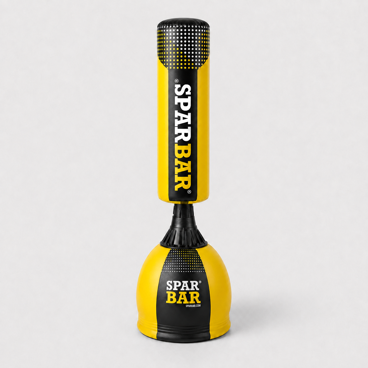 SPARBAR PRO STANDING 5FT PUNCH BAG SET - YELLOW – SPARBAR®