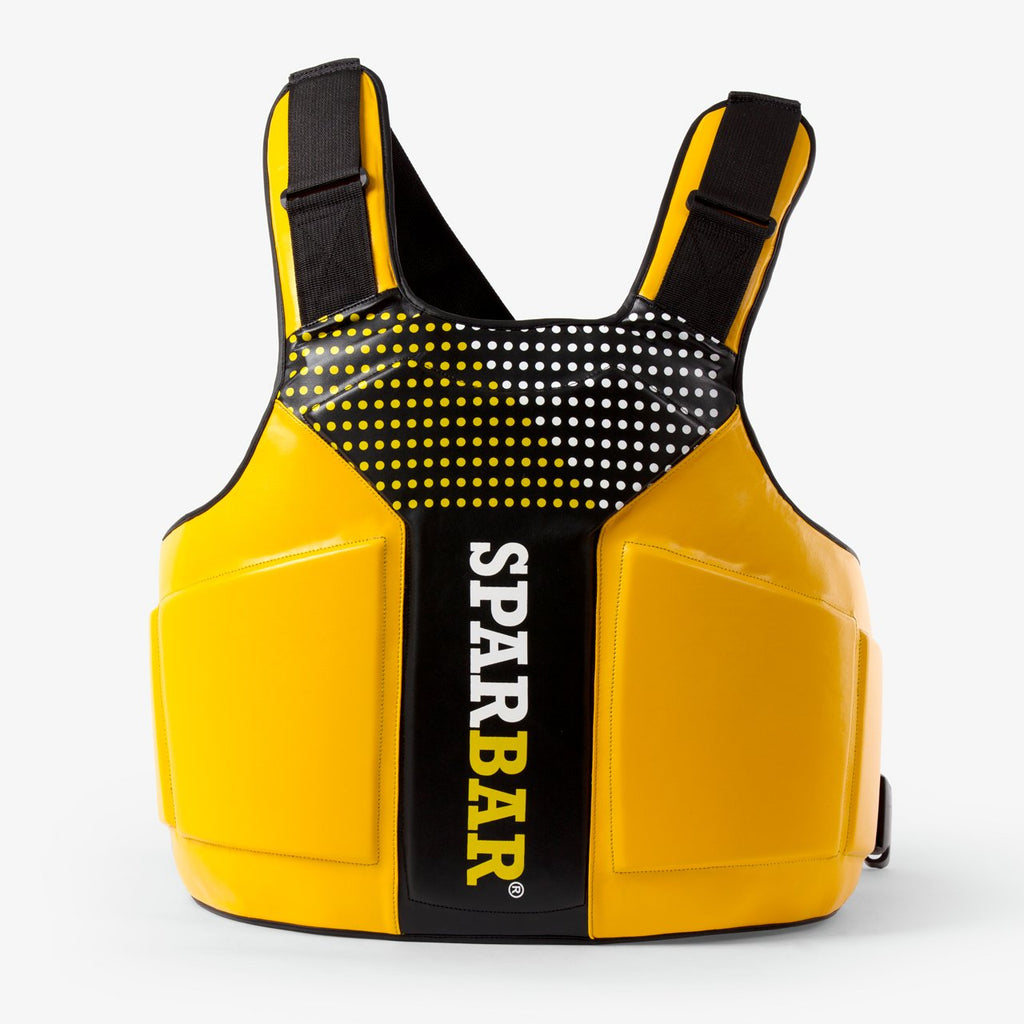 SPARBAR® SB1 BODY PROTECTOR - YELLOW – SPARBAR BOXING