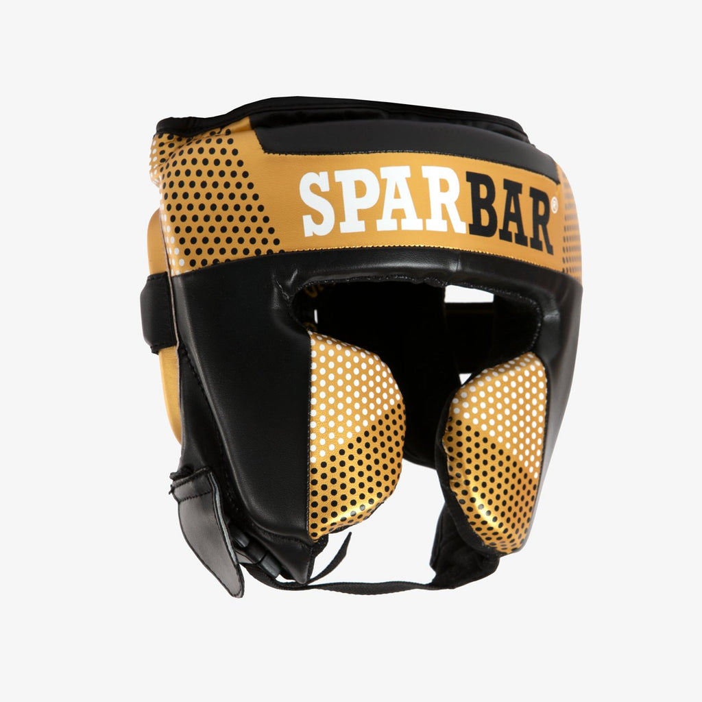 SPARBAR® SB1 FULL FACE HEADGUARD - GOLD & BLACK