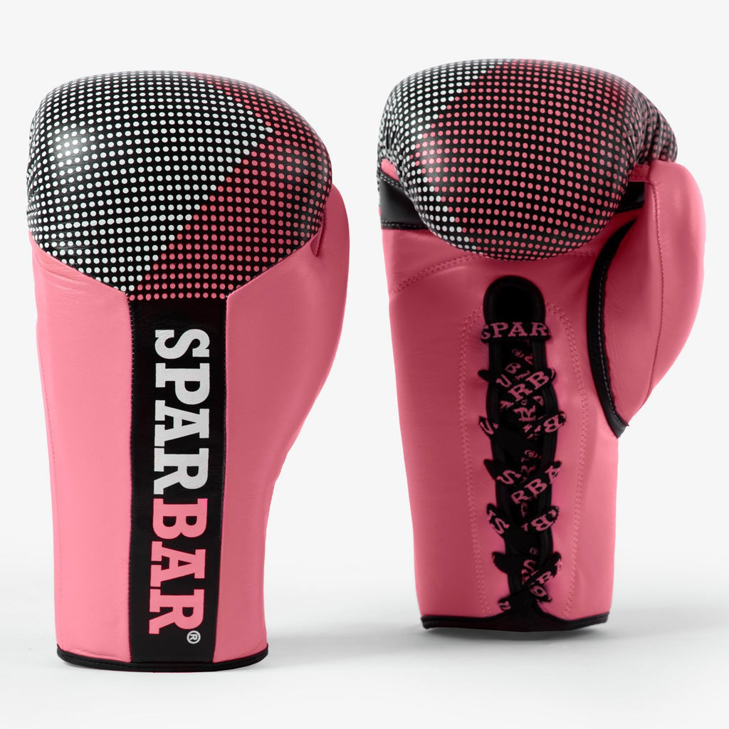 SPARBAR® SB1 LACED BOXING GLOVE - PINK