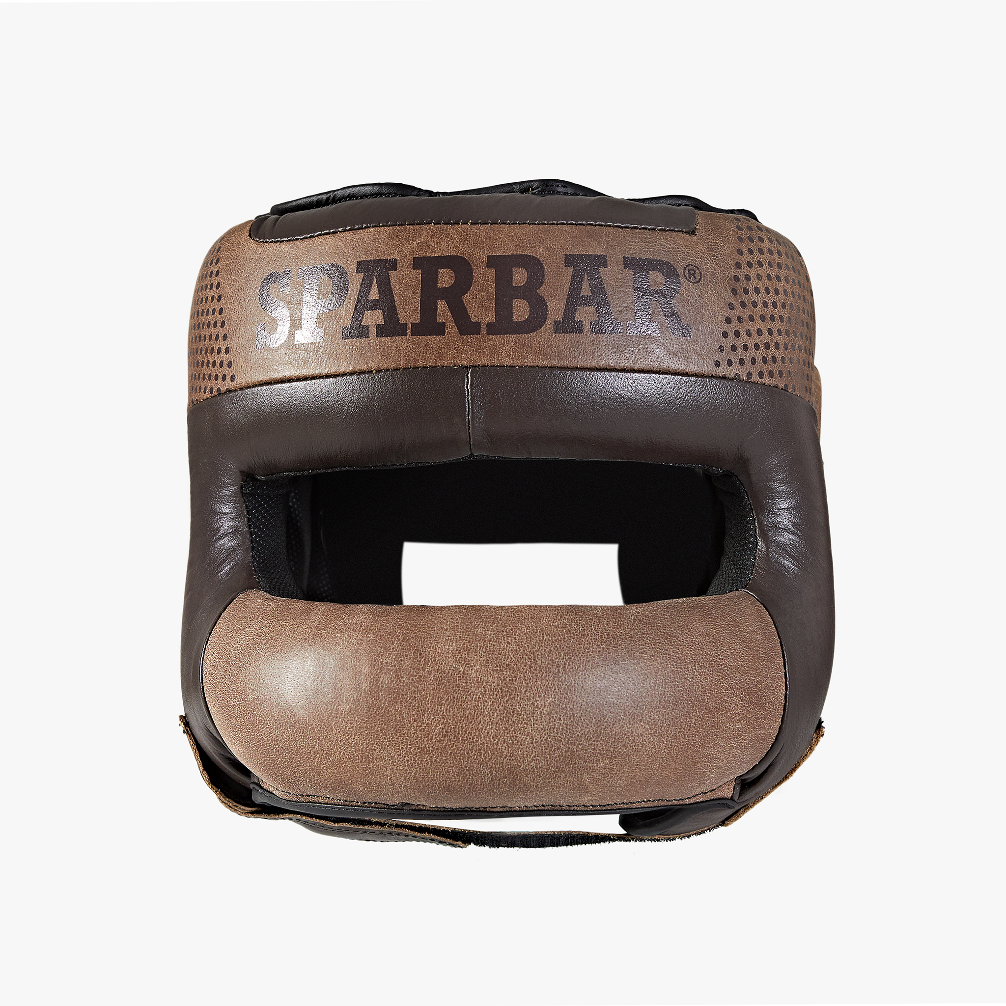SPARBAR® SB1 BAR FACED SPARRING HEADGUARD - VINTAGE BROWN
