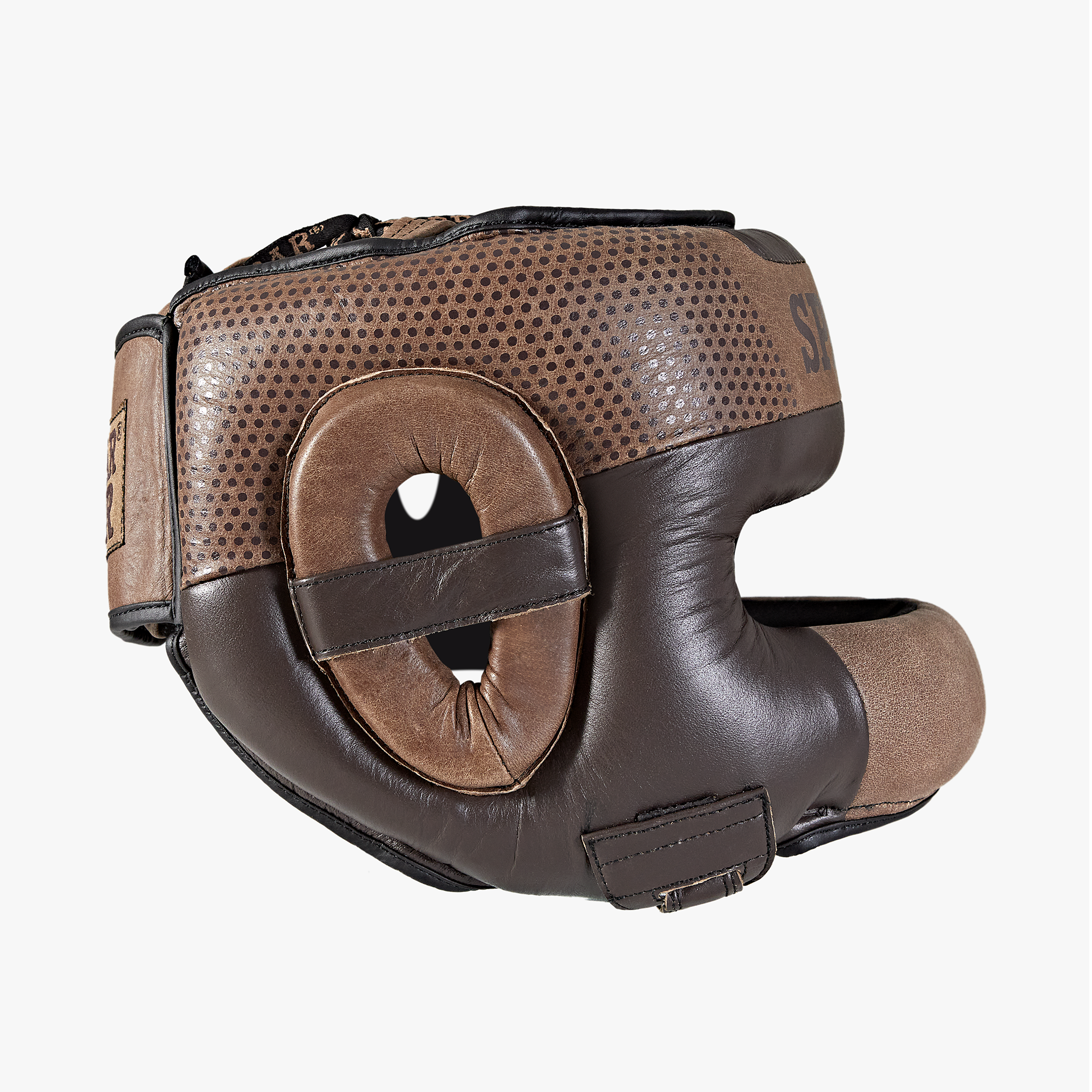 SPARBAR® SB1 BAR FACED SPARRING HEADGUARD - VINTAGE BROWN