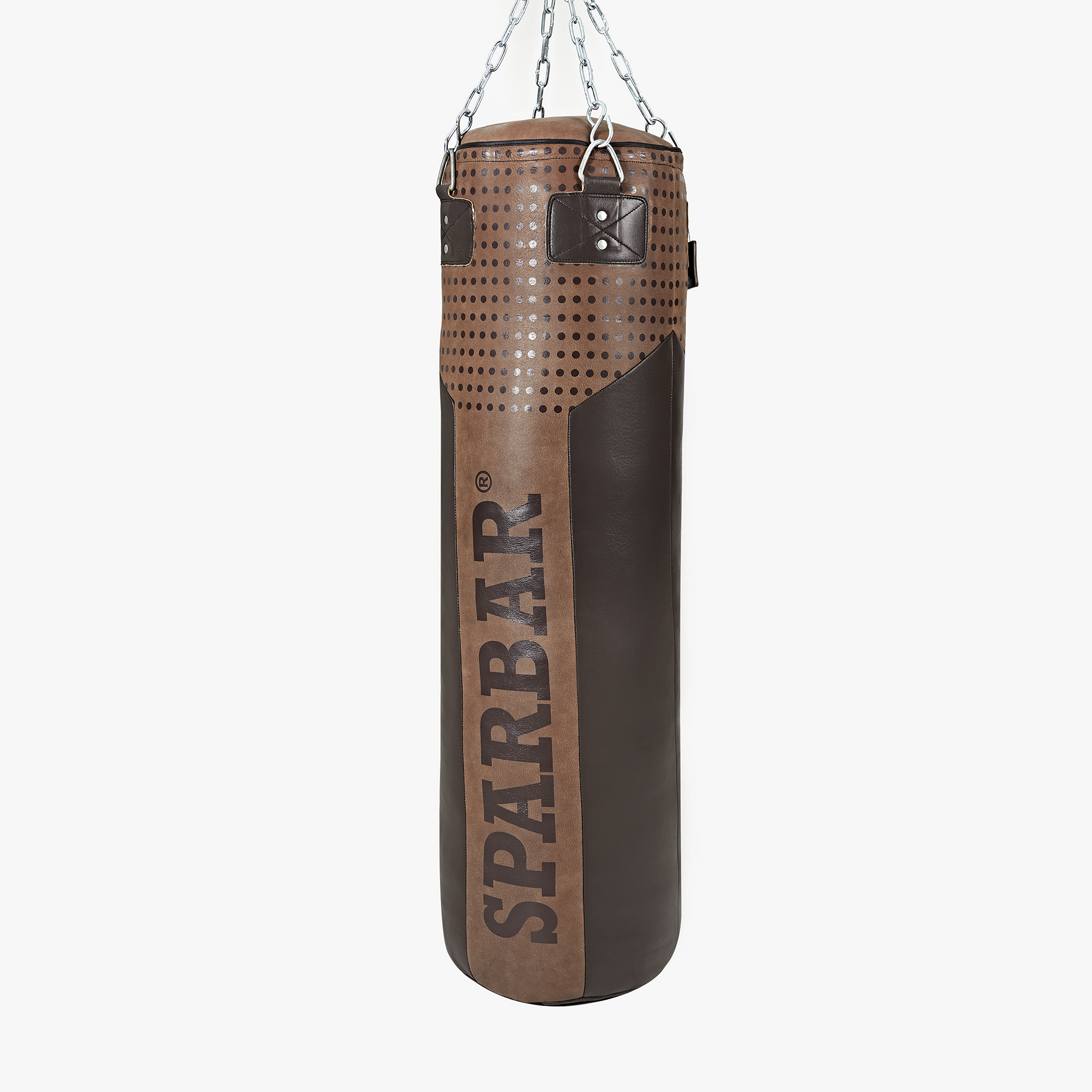 SPARBAR SB1 HEAVY STRAIGHT PUNCH BAG VINTAGE BROWN